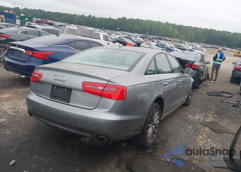 2014 Audi A6 2.0T Premium from USA, damaged, VIN WAUGFAFCXEN072013